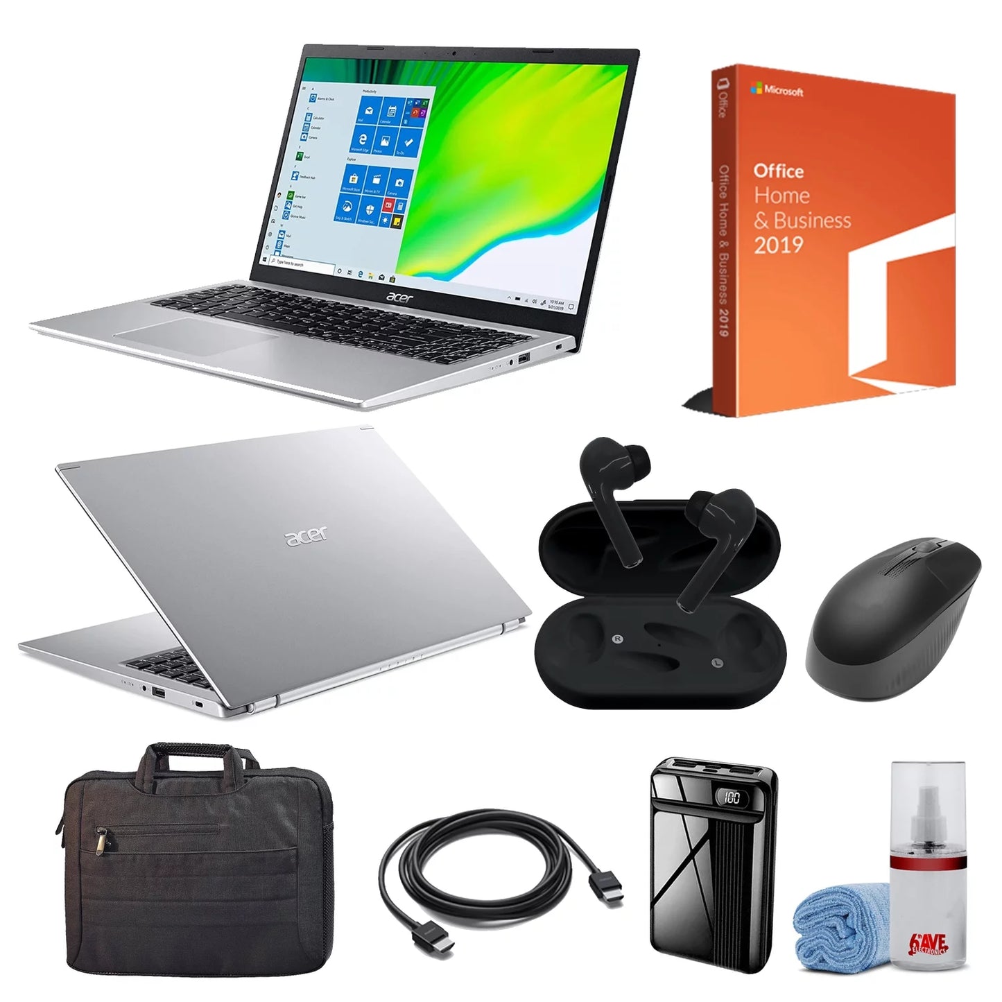 Acer Laptop Slim A515-56-36UT With (Bundle) Accessories 5 Aspire