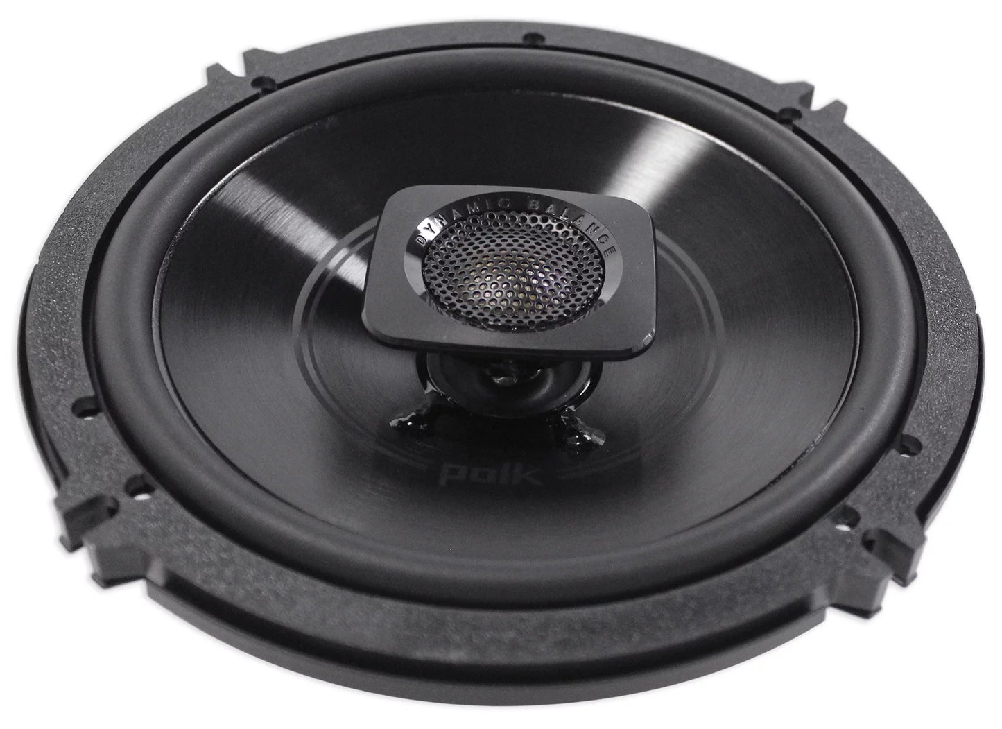 Touring 6.5" Polk Speakers w/Adapter Davidson 300w Harley Plates Audio 1998-2013