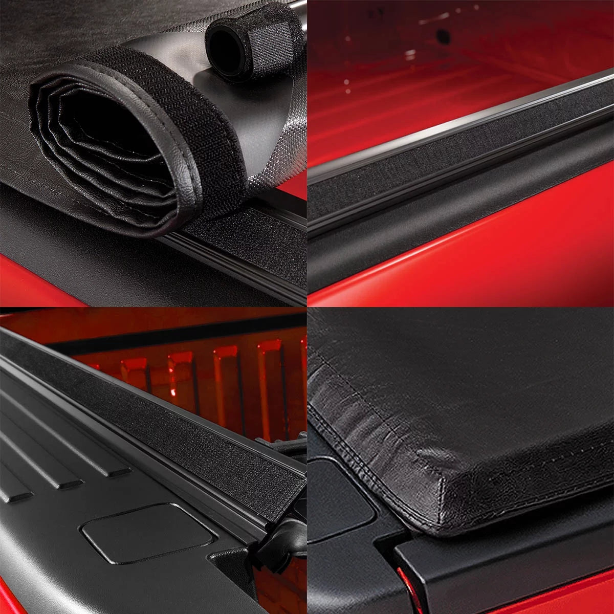 Cover 2019 Bed Ft TTC-RU-043 Soft to Tonneau for 16-18 2015 Roll-Up Colorado/GMC Canyon Chevy DNA Vinyl Motoring Short 5