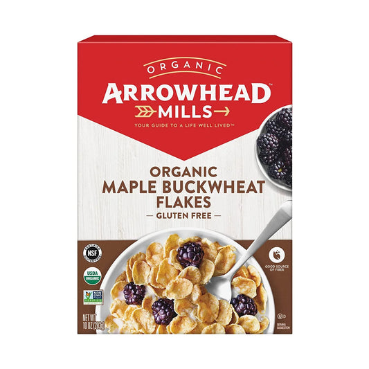 2 Free Pack 10 of Maple Flakes Mills Arrowhead Buckwheat Organic oz Gluten