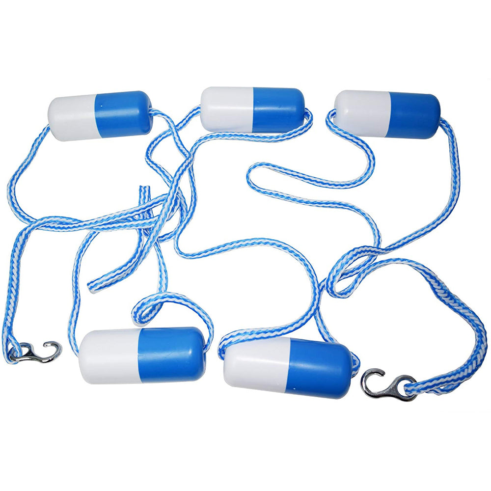 Pool 16" and Rope Swimming Blue Floats, Devil