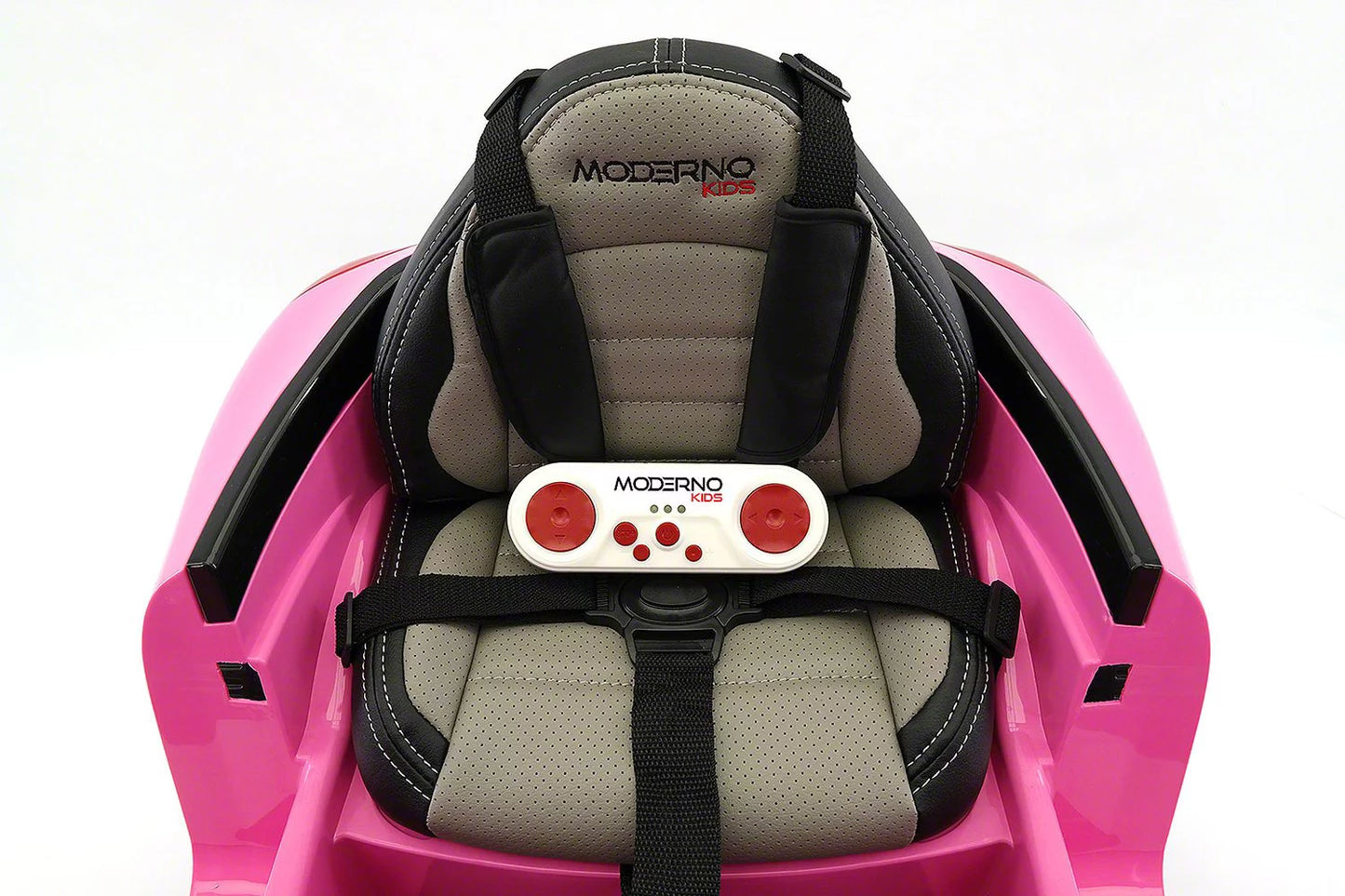 V Ride-On Moderno 12 Kiddie Kids Powered Roadster Pink