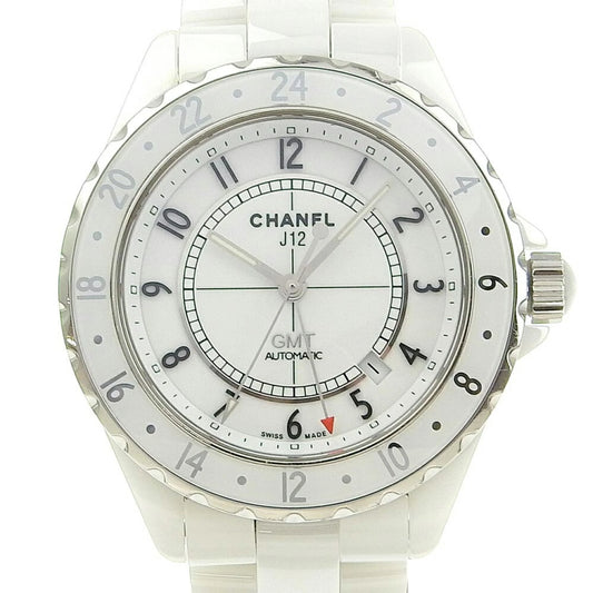 CHANEL Pre-Owned Automatic Watch GMT 2000 J12 (Good) Men's H2126 Edition Limited