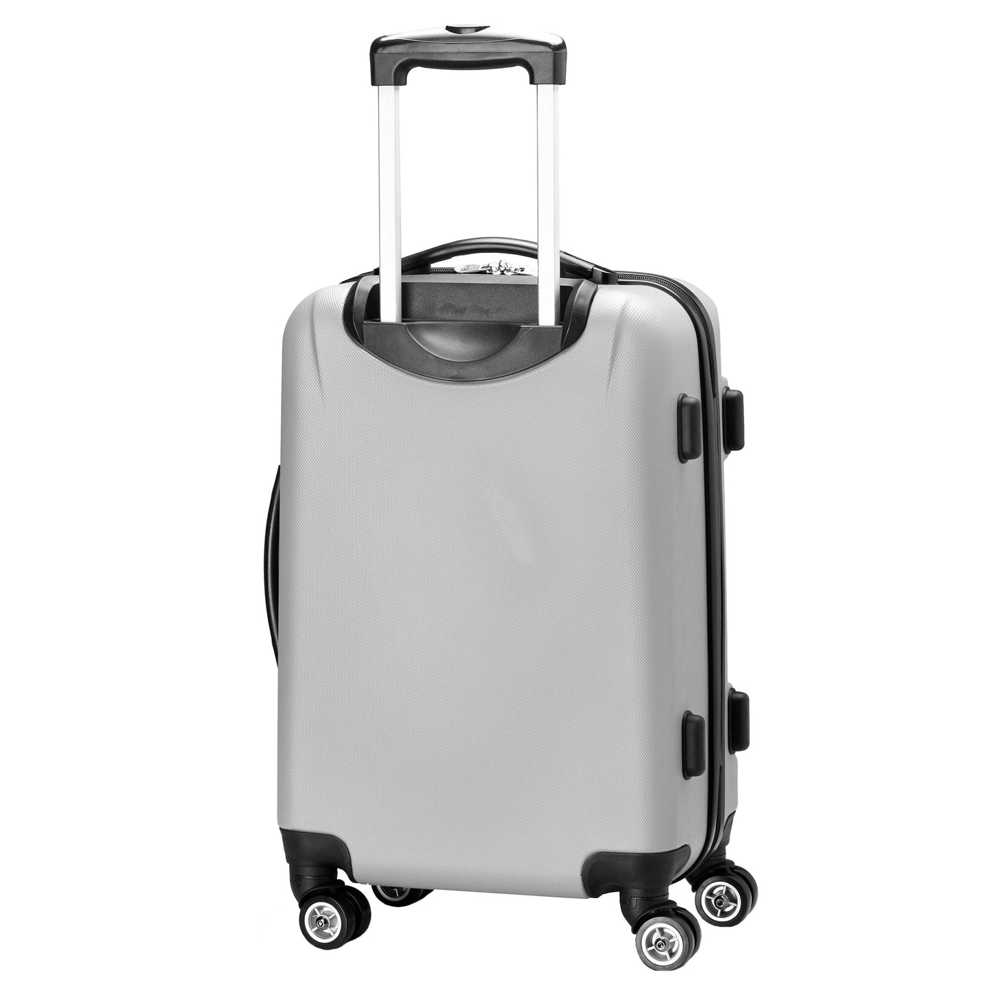 8-Wheel Panthers Hardcase Pitt Spinner 21" Carry-On Silver Luggage MOJO