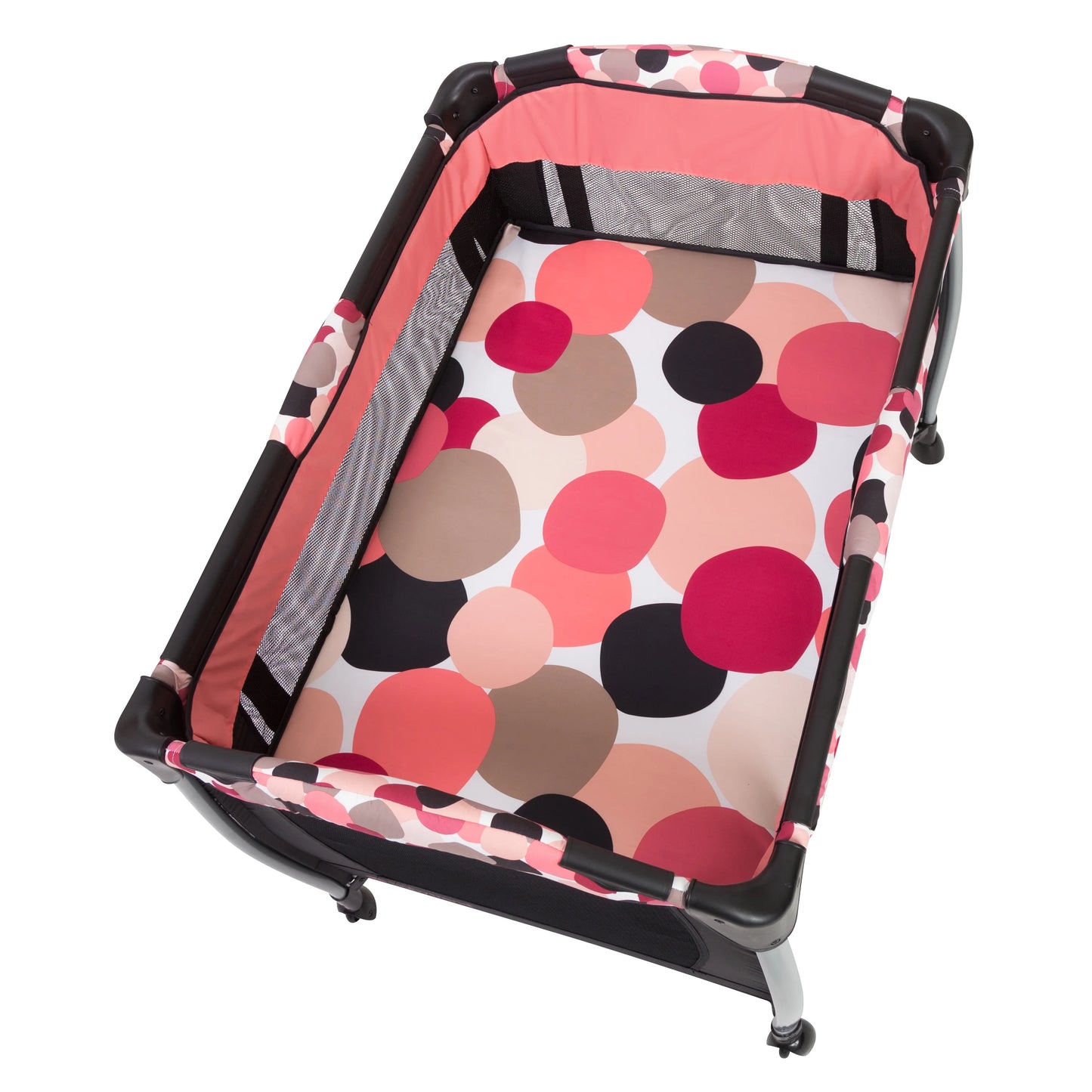 Dotty Infant Pink Center, Play Resort Spacious Nursery Portable Trend Baby Elite