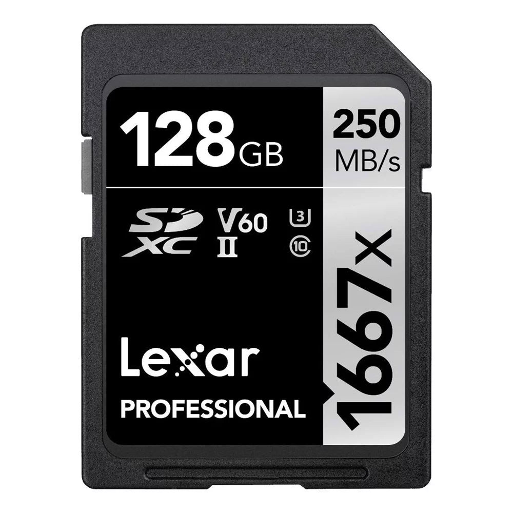 128GB 2 LRW 3.2 with 1667x B/SD Bundle Gen Type SDXC Memory Card and 128GB Type Memory B CFexpress Series Card LCXEXSL128G-RNENG 520 SILVER Professional USB Card CFexpress Reader Lexar