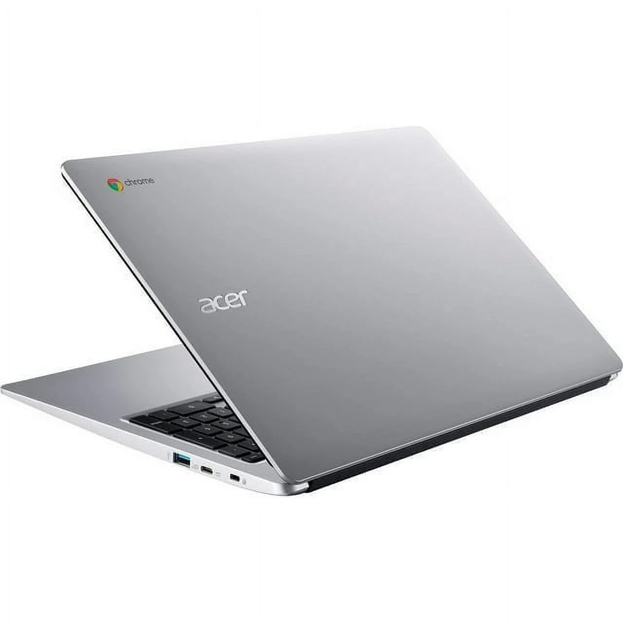 Restored Silver 15.6" Chromebook Accessories Celeron Display eMMC, Mazepoly Laptop, OS, LPDDR4, 4GB HD Acer + 64GB Intel Chrome N4020, 315