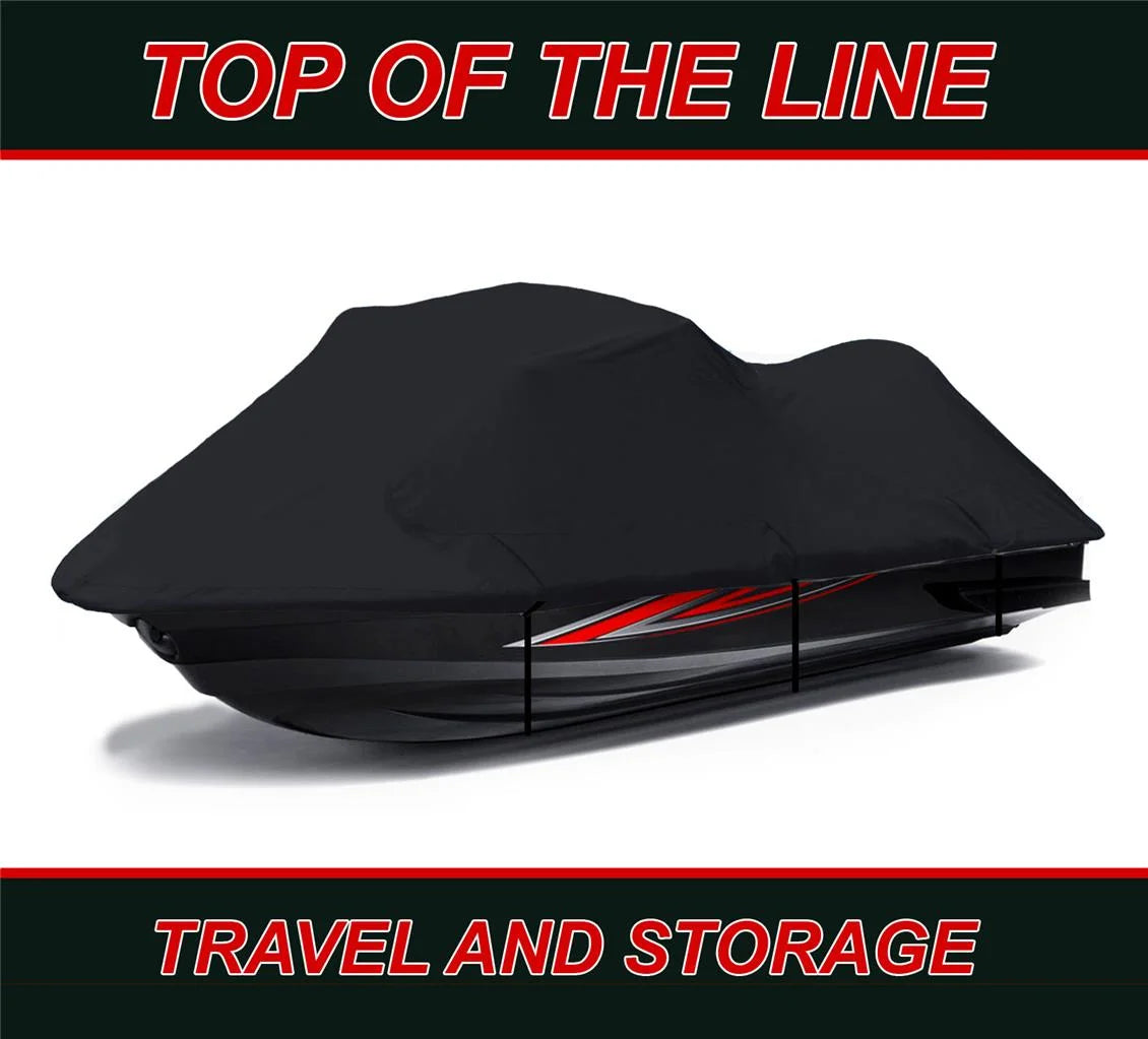 Sea Ski DENIER for Compatible Doo PWC LE Cover GTi BLACK 2004 Cover Ski JetSki 600 2005 2003 Sea-Doo RFI Jet Jet Cover