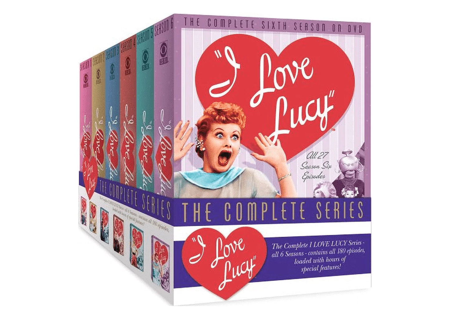 (Seasons 1-6) Series Complete Lucy - I Love The