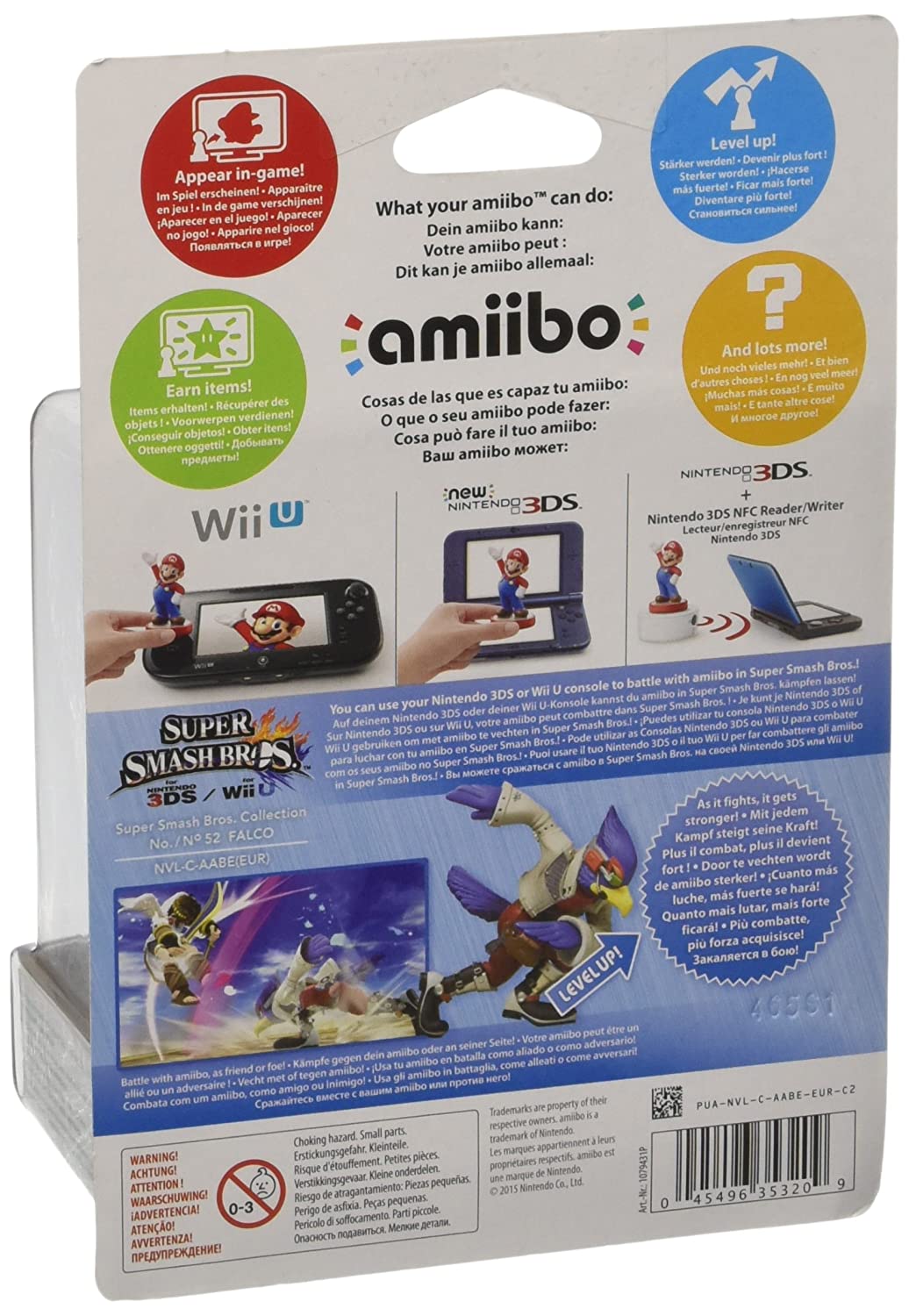 Wii Falco U/3DS) Version European amiibo (Nintendo No.52