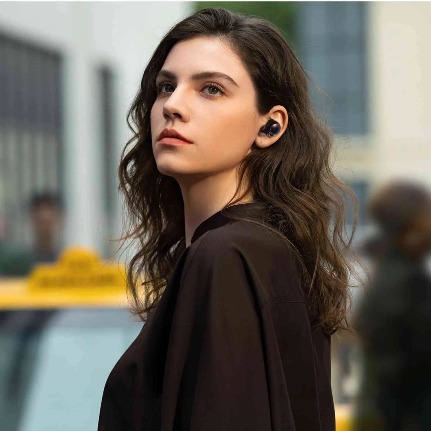 Tab Lenovo Connection, (3rd Earbuds IPX5 Charging M7 UrbanX Wireless True Bass Dual Resistance, Black, Boost Balanced, Connect, Gen) Bluetooth Water with Bluetooth 5.2 Case, Compatible +