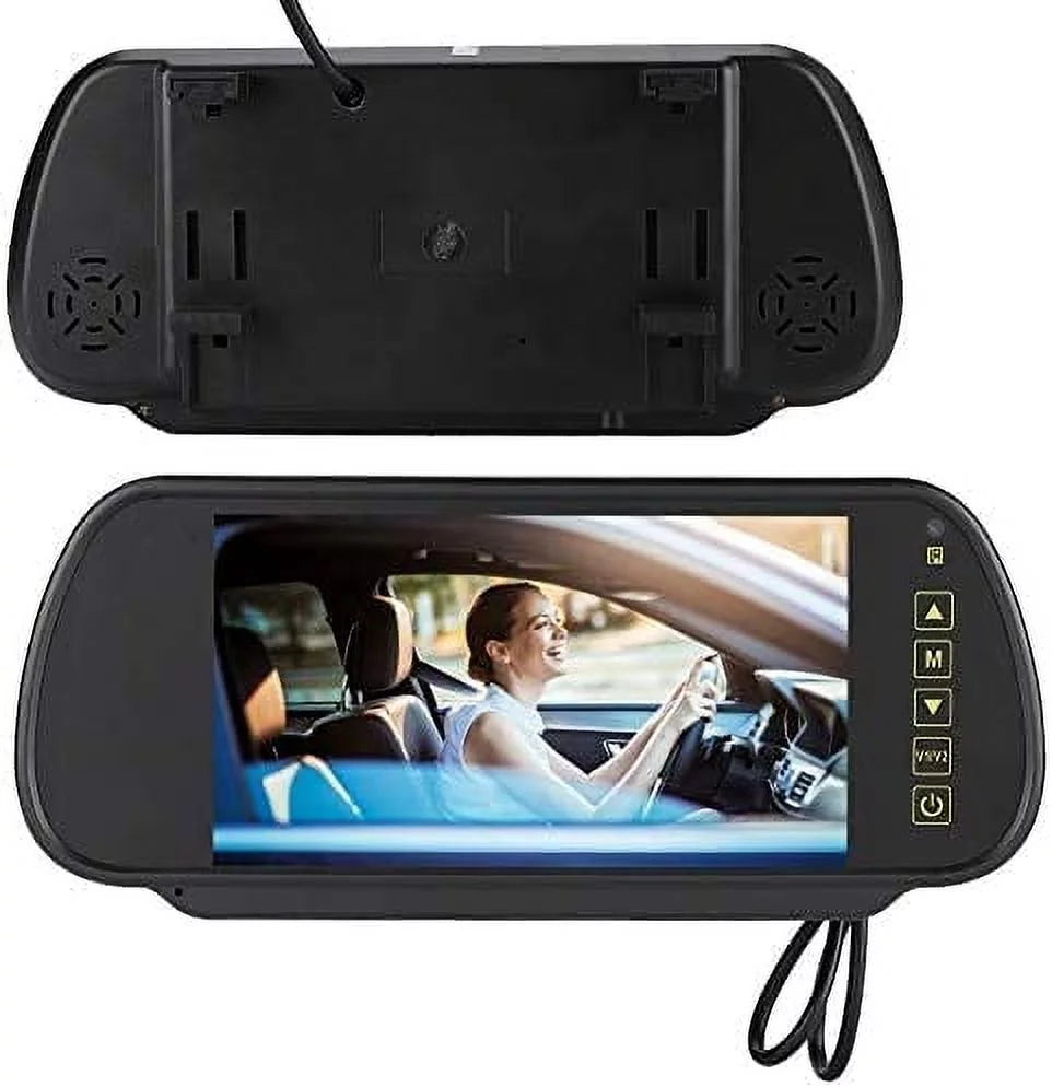 Vehicle 7 Monitor Mirror for Bileeko Inch View Car LCD Screen Parking Rear