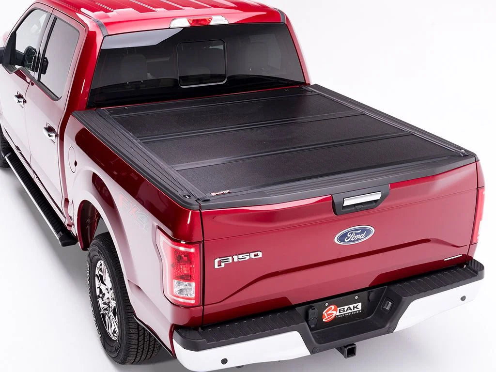 BAK F1 by | Hard Truck Ford 772327 (78.9") 7" with 6' - Folding Bed F-150 2015 Bed BAKFlip RealTruck Tonneau 2020 Compatible | Cover