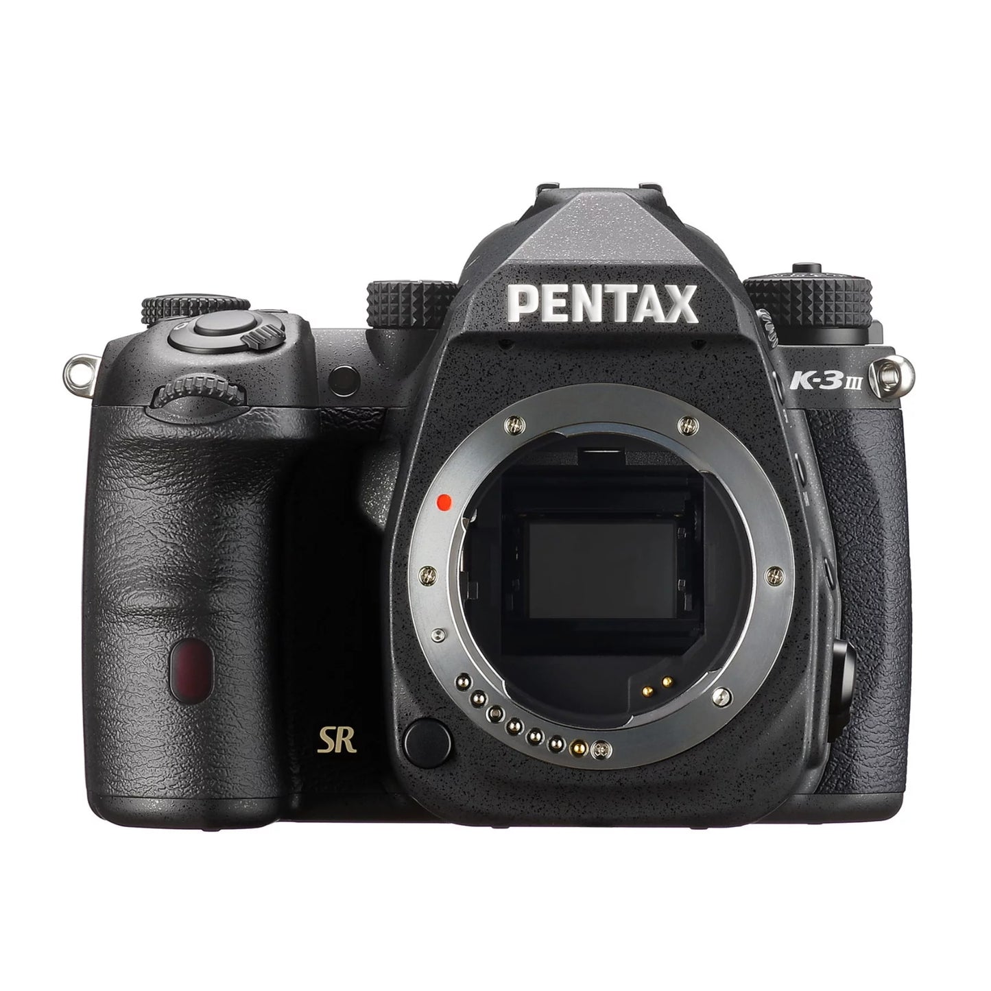 (Black) Cleaning Strap, Body Card & with SD Camera III Kit, 64GB Pentax K-3 Mark