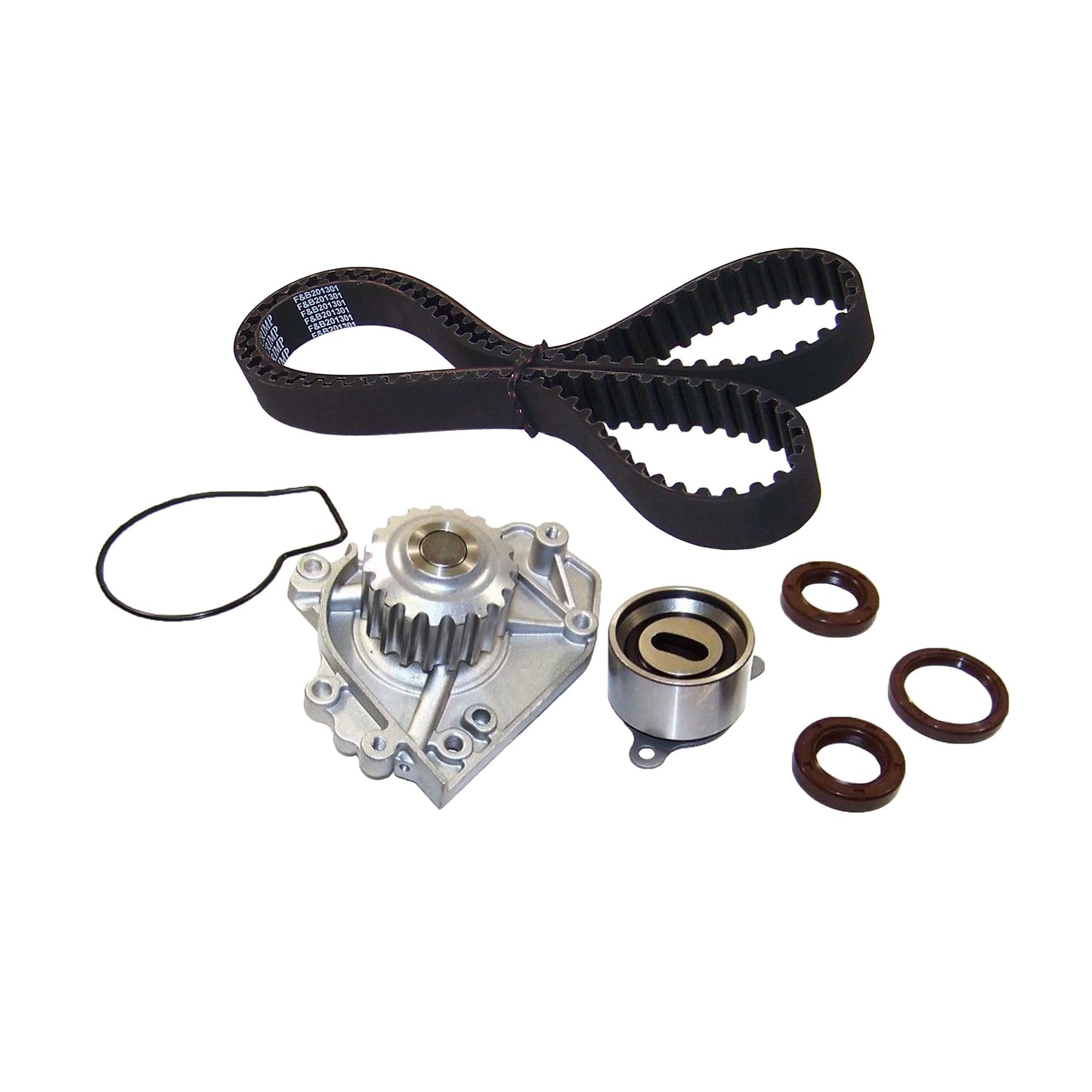 Water & TBK212AWP Acura 96-01 Timing Kit Belt Pump DOHC DNJ 1.8L Honda Cars Fits CR-V Trucks