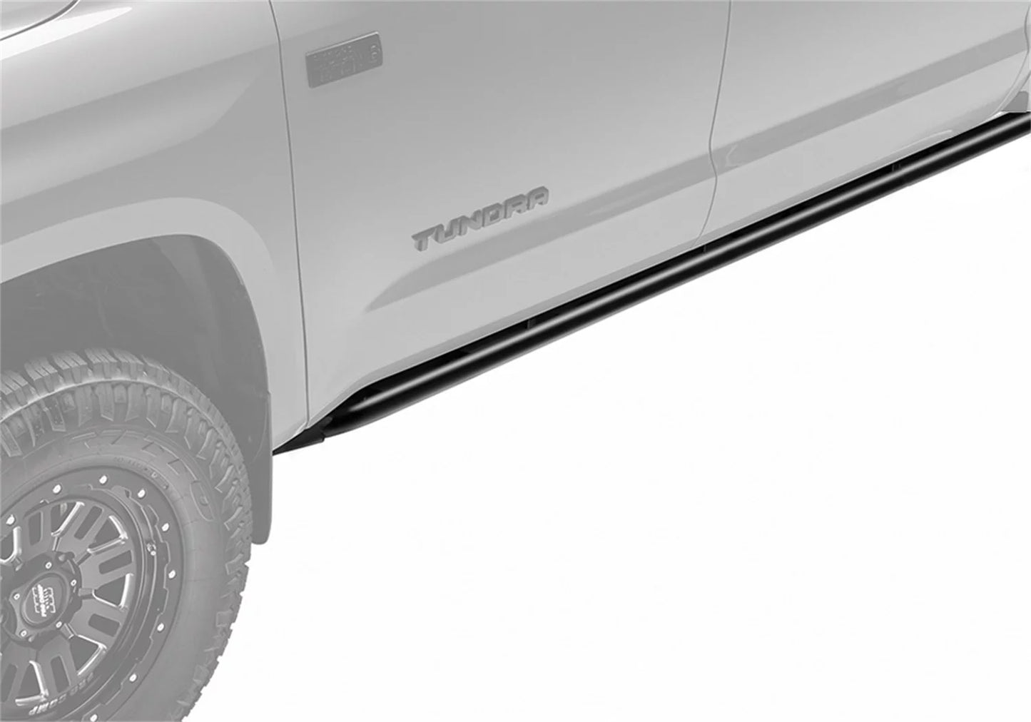 2007-2021 Crewmax Textured SRW Gas Toyota T074Rkrcc N-Fab Compatible | with Rails | All RealTruck | Black by Beds, Rkr Tundra