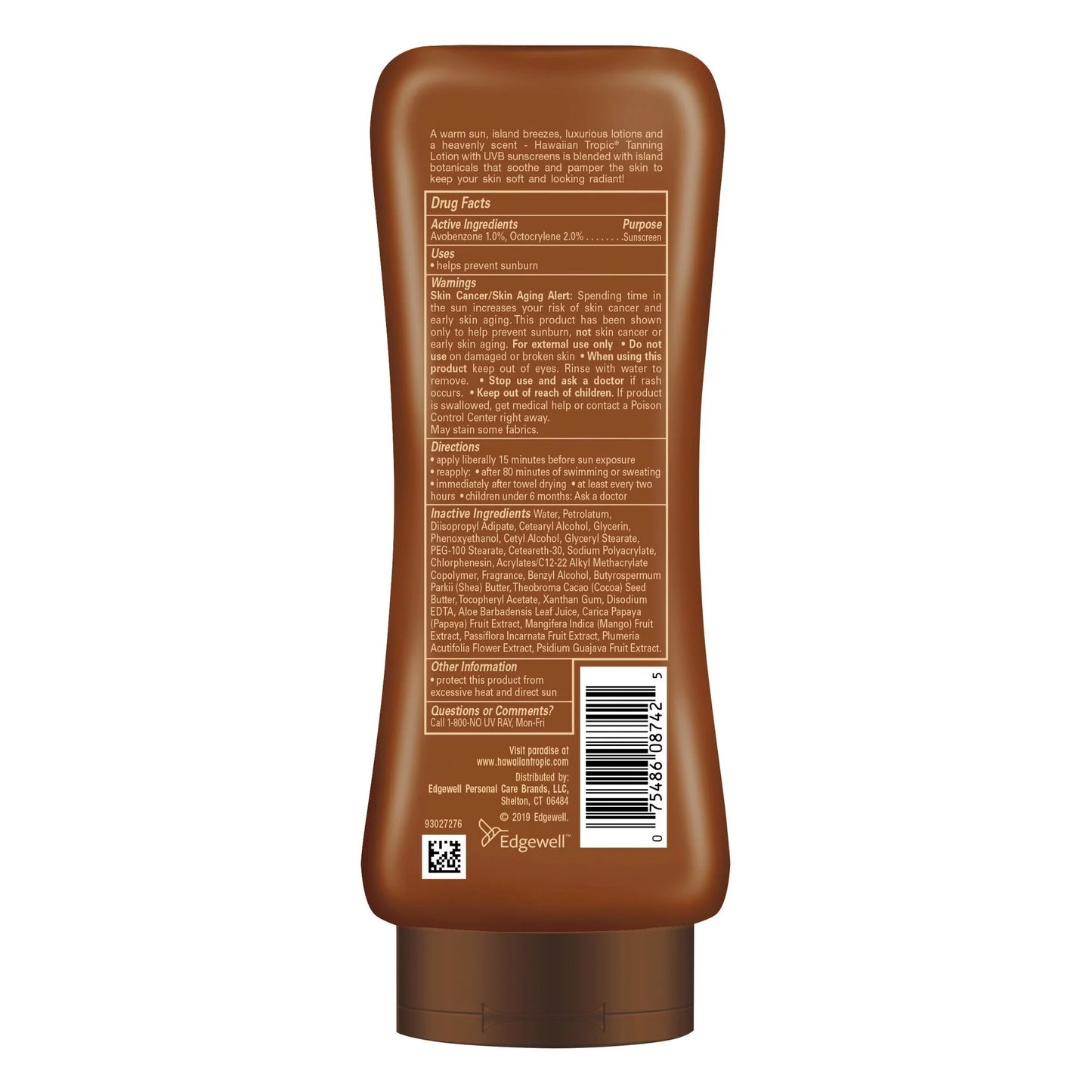 Dark Fl. SPF Hawaiian Tropic Tanning 4, 8 Lotion, Oz.