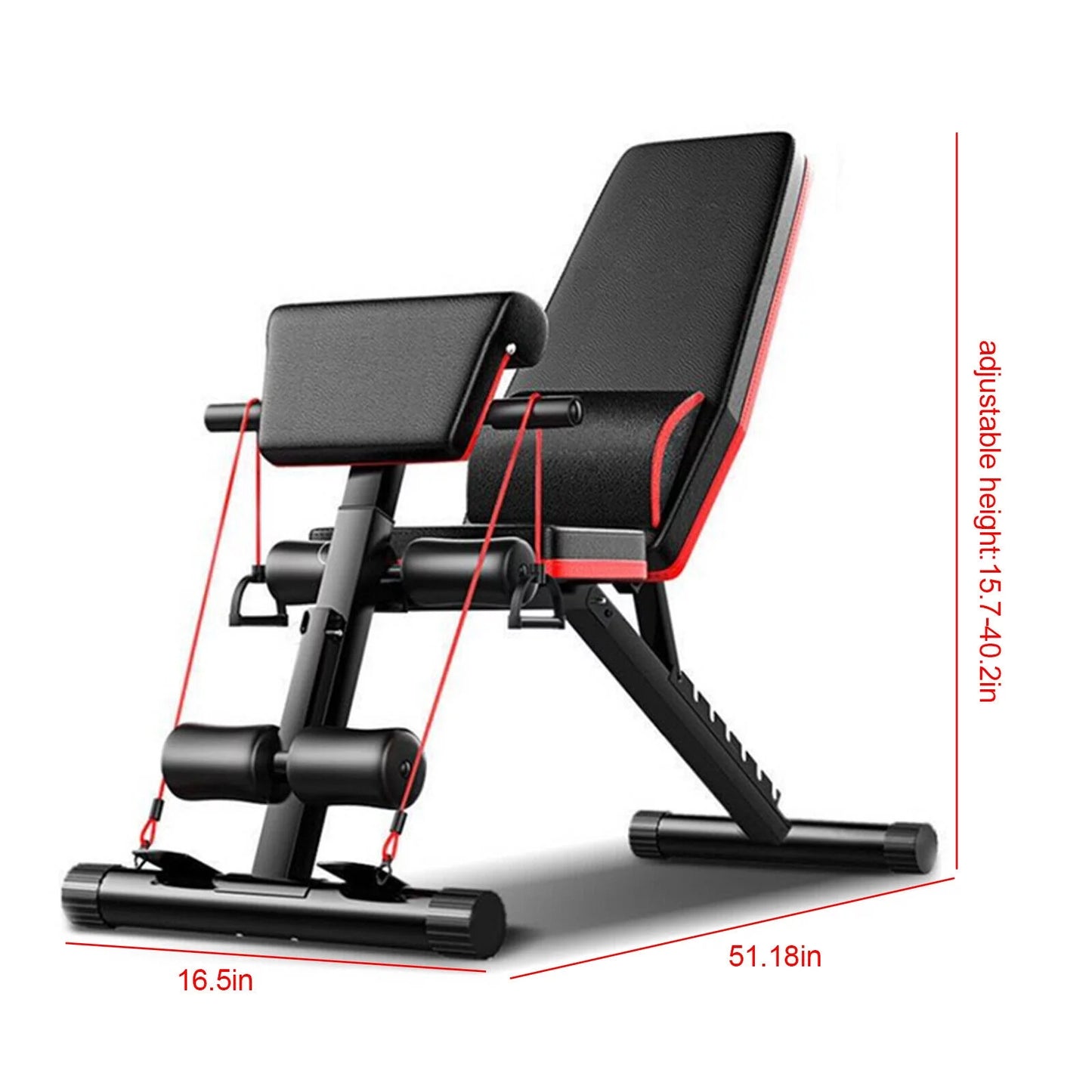 Bench Decline Workout Body Folding Full with Exercise TOOL1SHOoo Gym Adjustable for Incline Foldable Home Weight Fast