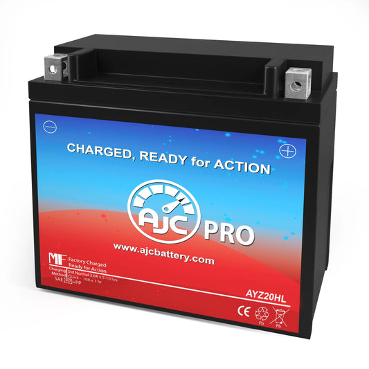 AJC (2007-2008) 597CC Bombardier Compatible Battery Battery Snowmobile with GTx Pro Replacement 500Ss Sport