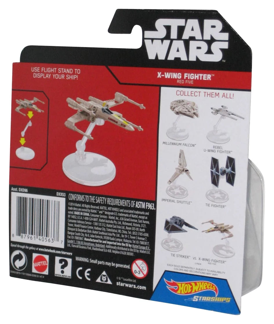 Fighter X-Wing Rogue (2014) Toy Wars Hot Five Star Wheels Red Starships One