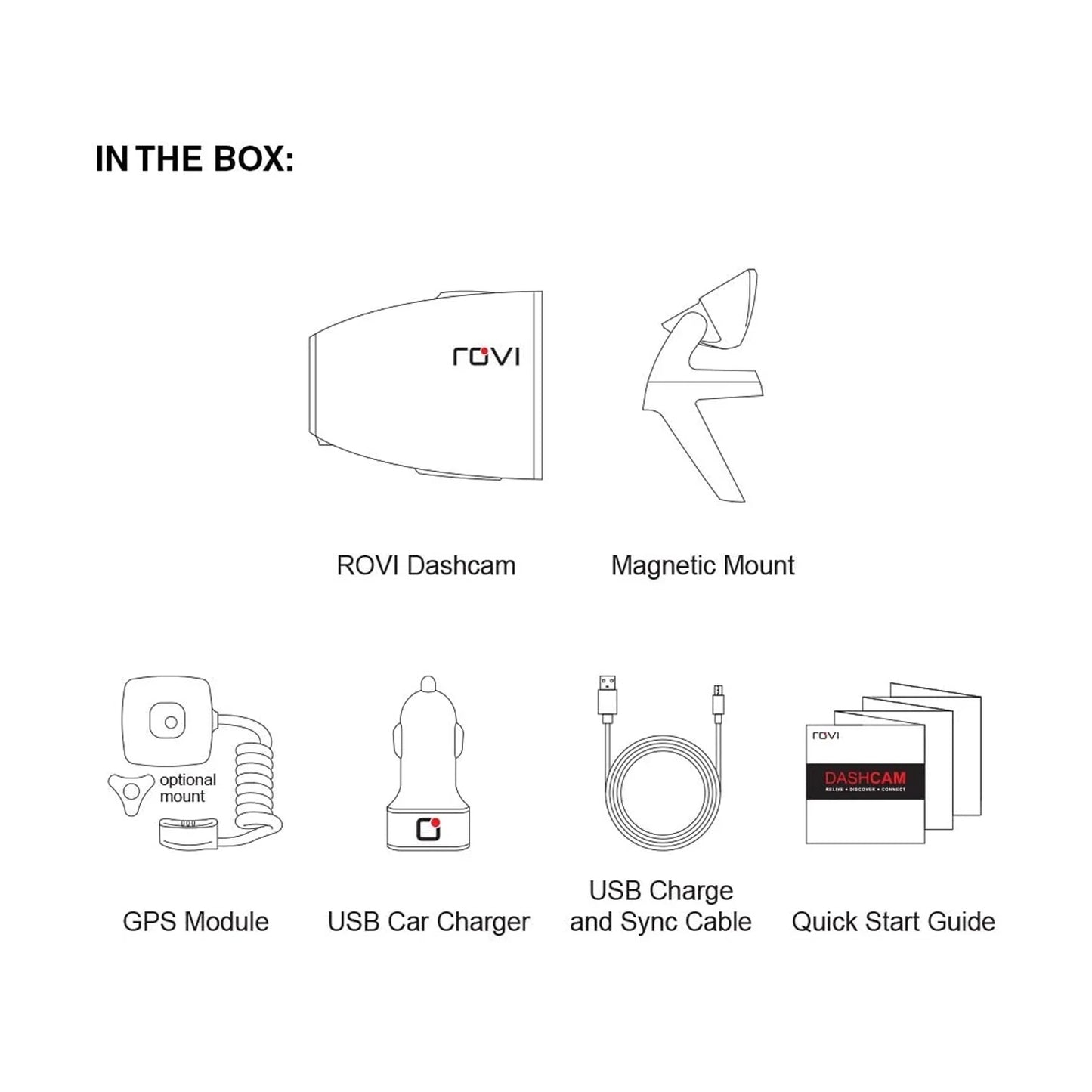 Video Wi-Fi, Camera Full Dash Mount GPS, Rovi Degree 1080p Magnetic Impact Loop Panoramic with 360 and High CL-6001 HD Screen Detection Definition 1.5 Car Inch Recording, Recorder Wide Rotation