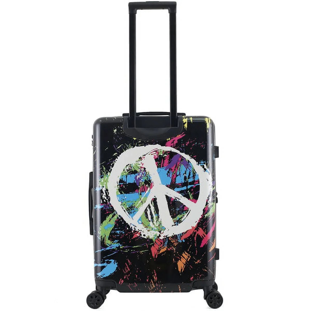 The Disegno Spray Peace Luggage Art Large - 28-inch World Hardside TUCCI In