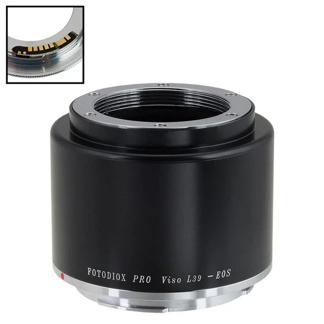 Visoflex Lens L39-Viso-EOS-Pro-FC10 Mount Adapter Lens Fotodiox with Leica L39