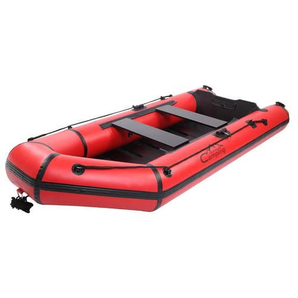 Boat Assault Campingsurvivals Fishing 10ft PVC Inflatable Red