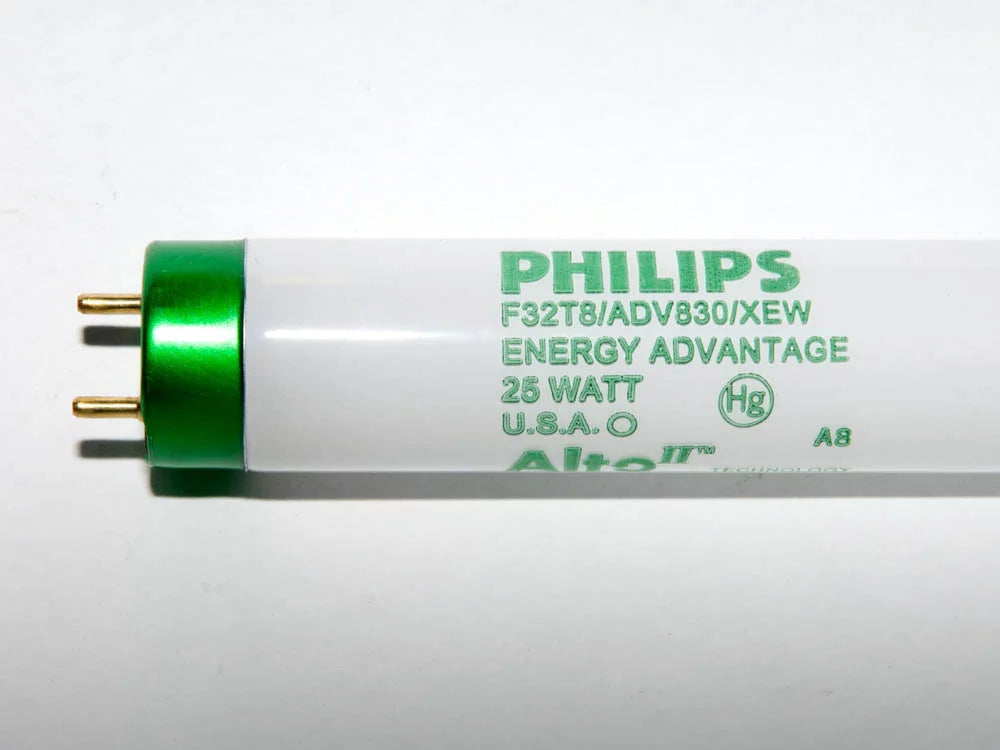 T8 Philips 25 Plus 282046 F32T8/ADV830/XEW/ALTO - Light Bulb Tube 4 Watt Fluorescent Foot Straight