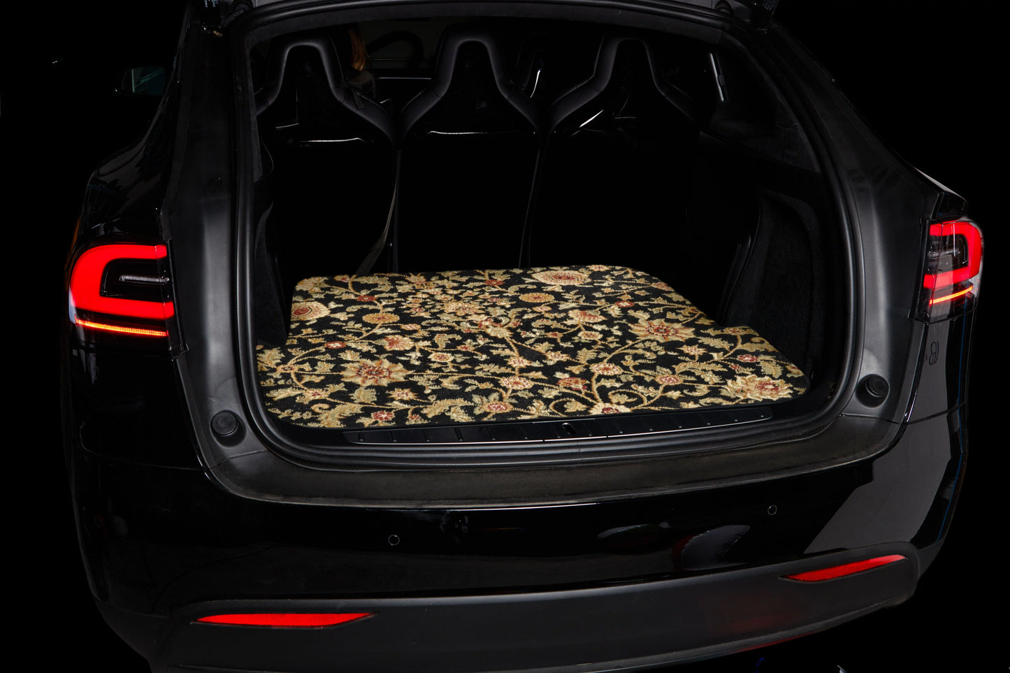 Oriental Cargo Trunk Car Carpet 2018 Black GGBAILEY Accord for - Fit Mats, / Small Custom Honda Car Mat