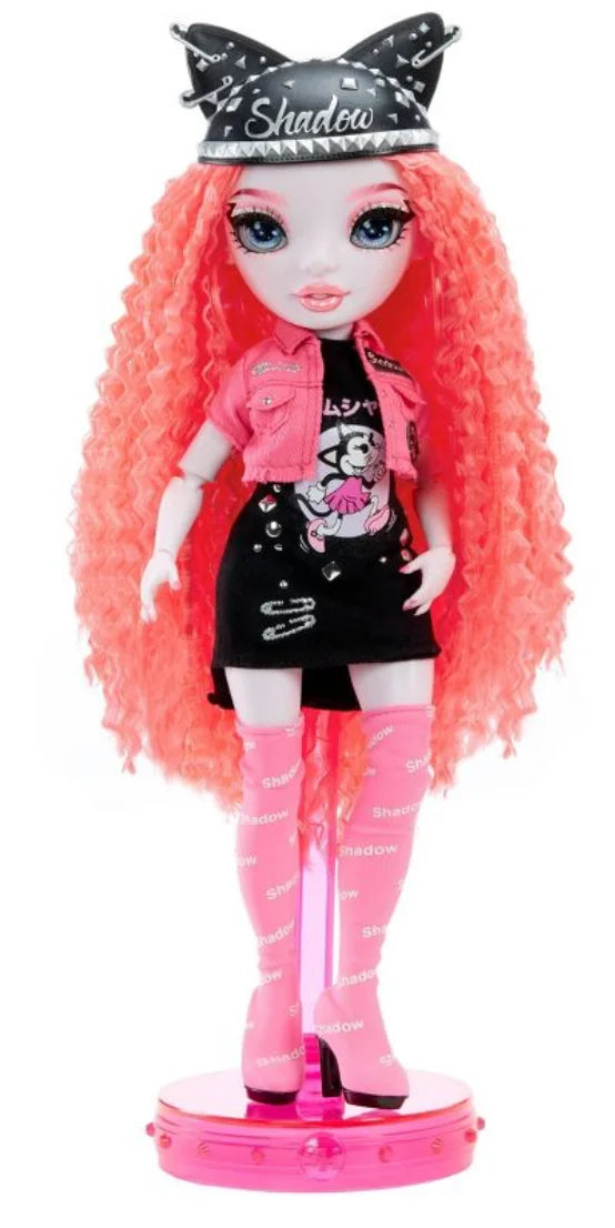 Fashion & Accessories Match Rainbow Shadow Mix 2 Doll. (Neon Collectors Years Gift Playset, Great 6-12 Old Pink) Rock Shadow-Mara & Neon Designer Kids Pinkett Vision Band Outfits High for