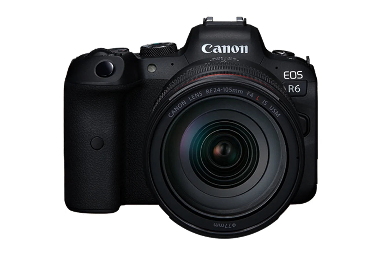 Canon USM Kit is F4 + L (International EOS Full-Frame Camera RF24-105mm R6 Model) Lens Mirrorless