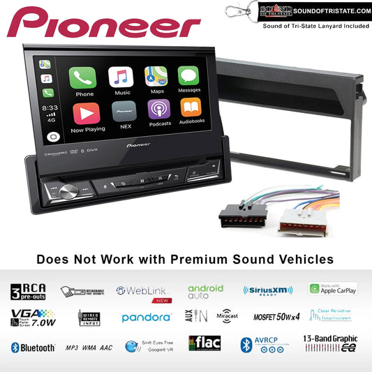 Pioneer 1997-1998 F-150 AVH-3500NEX DVD Without Fits Receiver Premium Sound