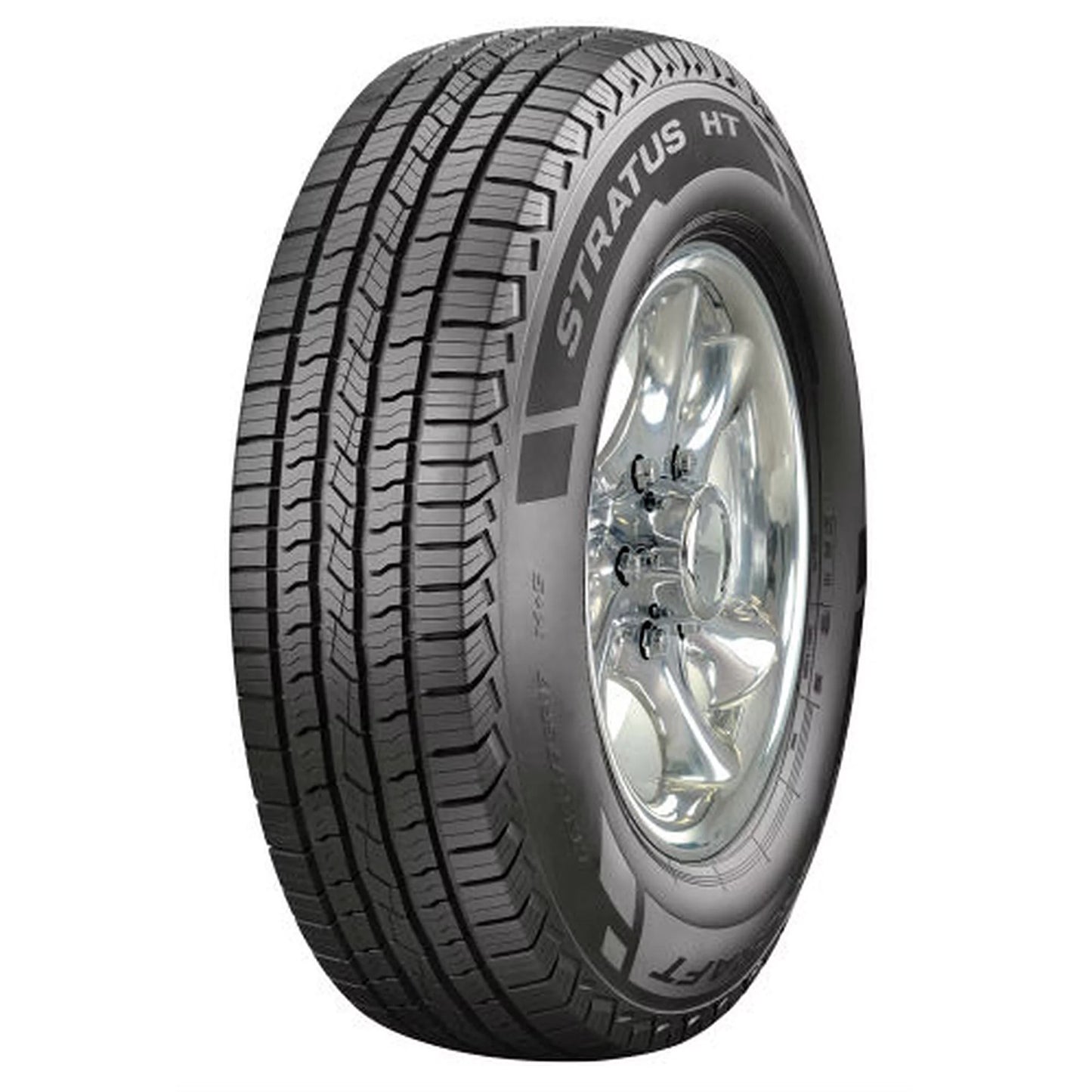 Stratus Tire LT225/75R16 Highway E HT 115/112R Truck Light Mastercraft