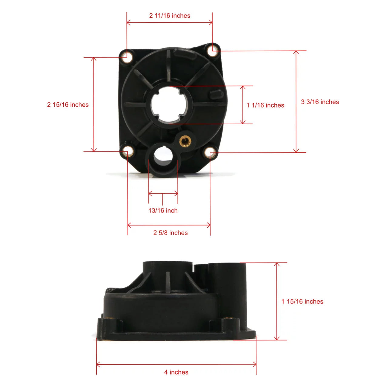 Outboard J65WMLEIB Johnson Water The Pump | Shop ROP For HP Motor 65 Kit Impeller, Housing 1991