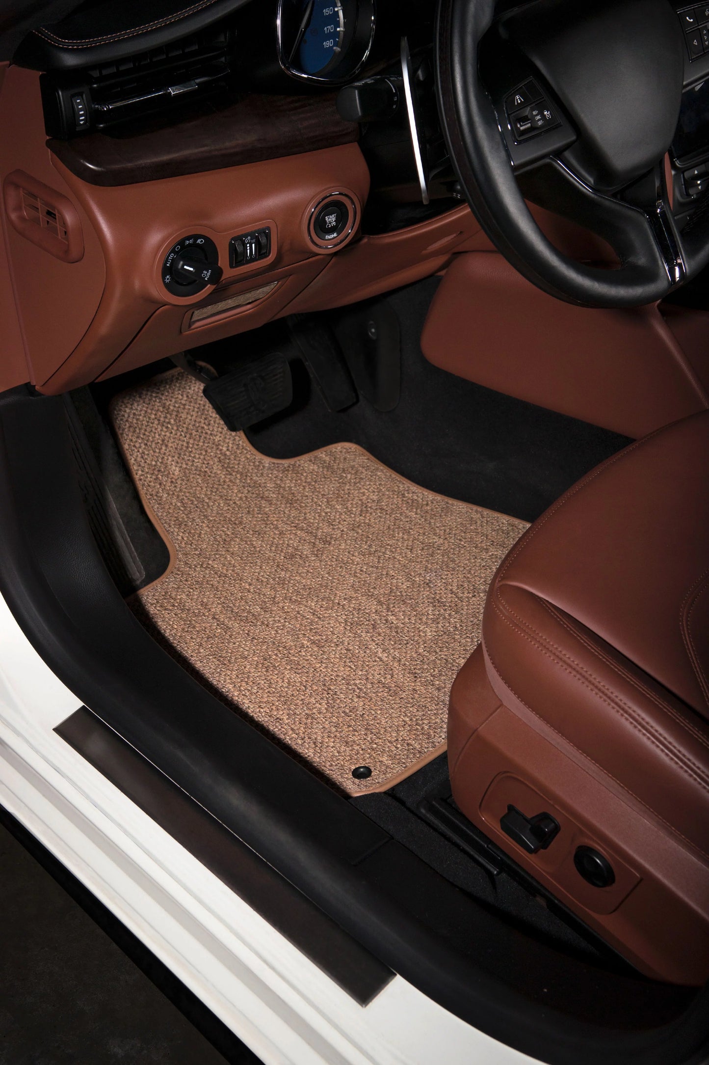 Custom Mats, Carpet Ford 2015, Car Fit Mat for - All-Weather Explorer Beige 2019 2016, 2017, GGBAILEY Textile™ 2018, Cargo Small