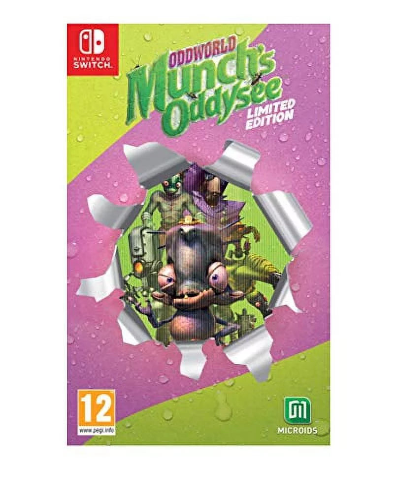 Oddworld: Switch) - Limited Oddysee Edition Munch's (Nintendo