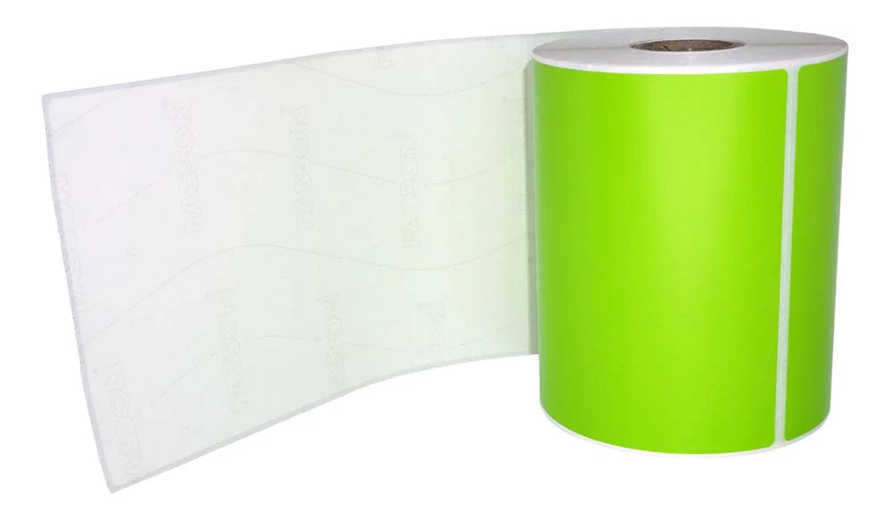 Rolls 15 GREEN Eltron Shipping Thermal Label Compatible with 4"x6" Zebra Color Direct Printers