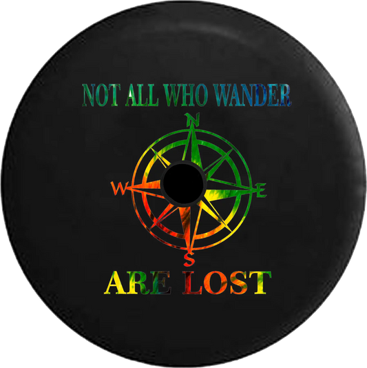 Tire Tiedye 2018 All Wander 2019 Spare RV JL Inch Cover for Backup Peace Who Not Jeep Camera Wrangler 33 Love