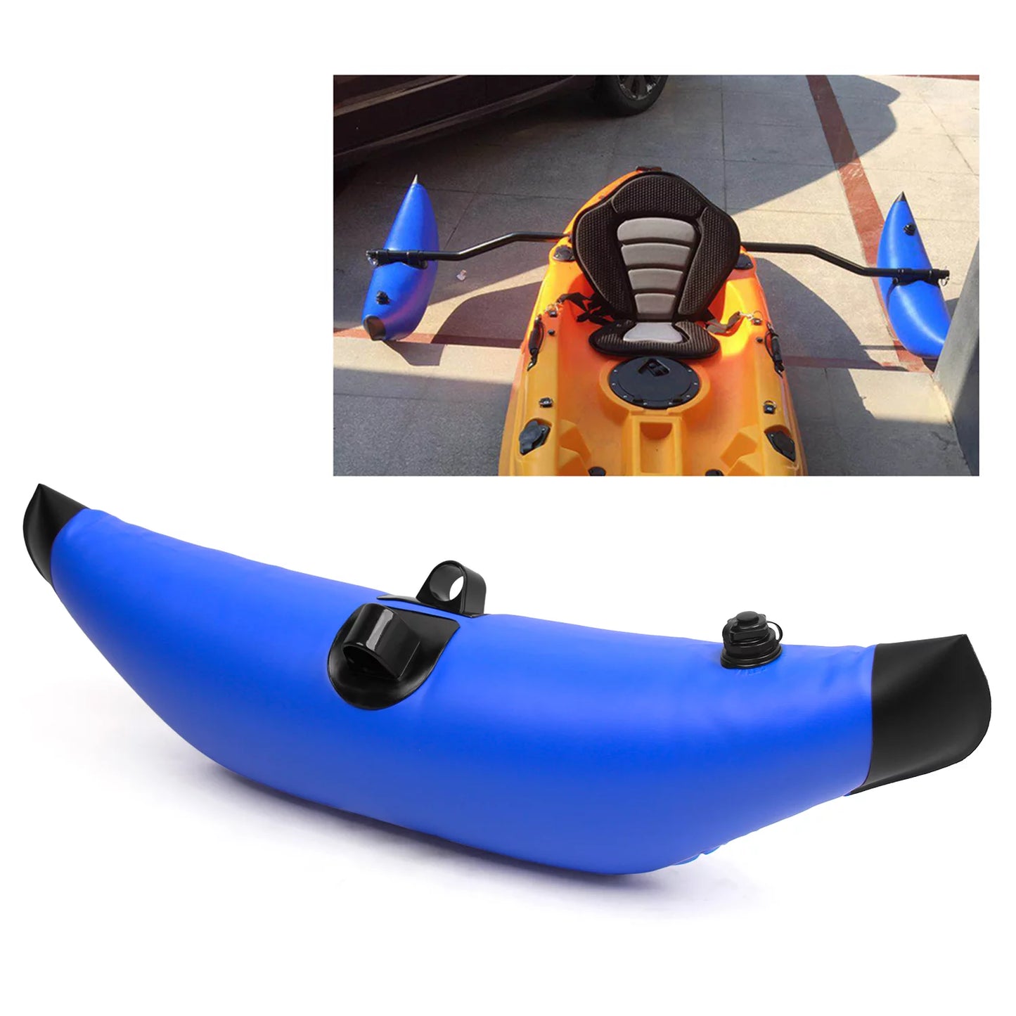 Tuyya Eryue Float Arms Boat Kit Huiop Float,Boat Arms Sidekick Spirastell With With Sidekick Sidekick Float Stabilizer Float Float Rod Inflatable With Rod Kayak Float Pvc Stabilizer Zdhf Qisuo