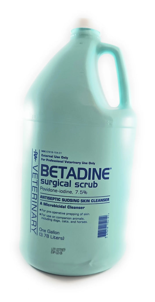 BVET1G 67618-154-01 Betadine Gallon Scrub Surgical - Purdue - 1