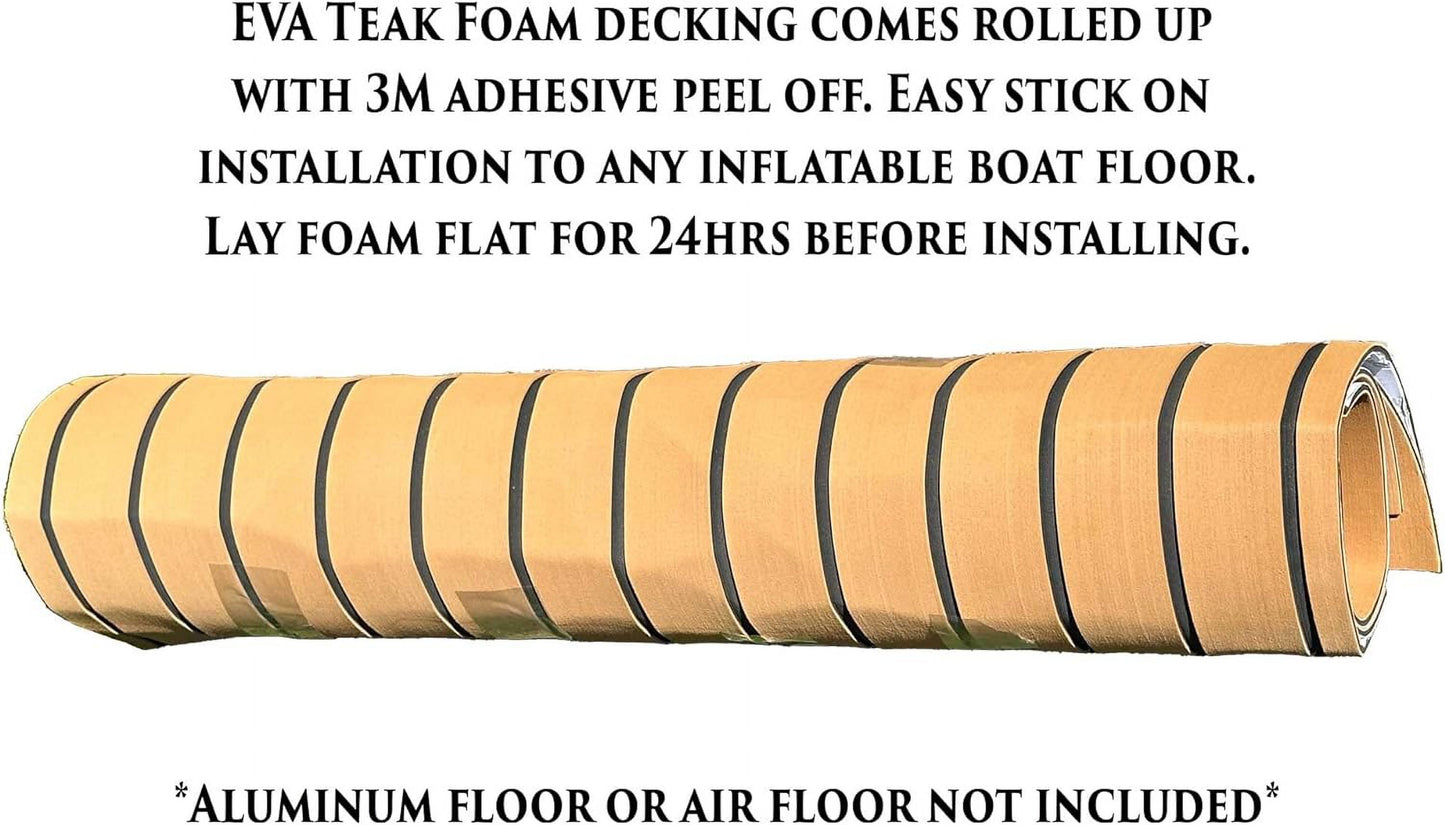 Roll Decking Decking Roll Or Teak Floor Fit To -Designed Aluminum Of (Foam Dinghy Foam Air ) Floor