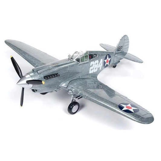 Metal Brushed 1941 Victory in The Series Plane Curtiss Special P-40B No. 2 Edition - for 2019 Tomahawk Fuel Texaco