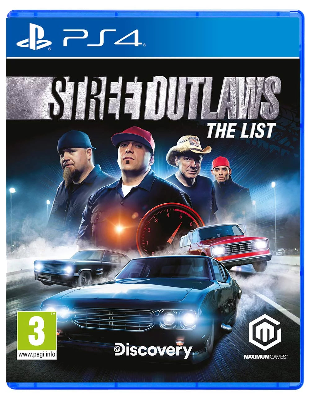 (Ps4) The List Street Outlaws: Playstation - 4