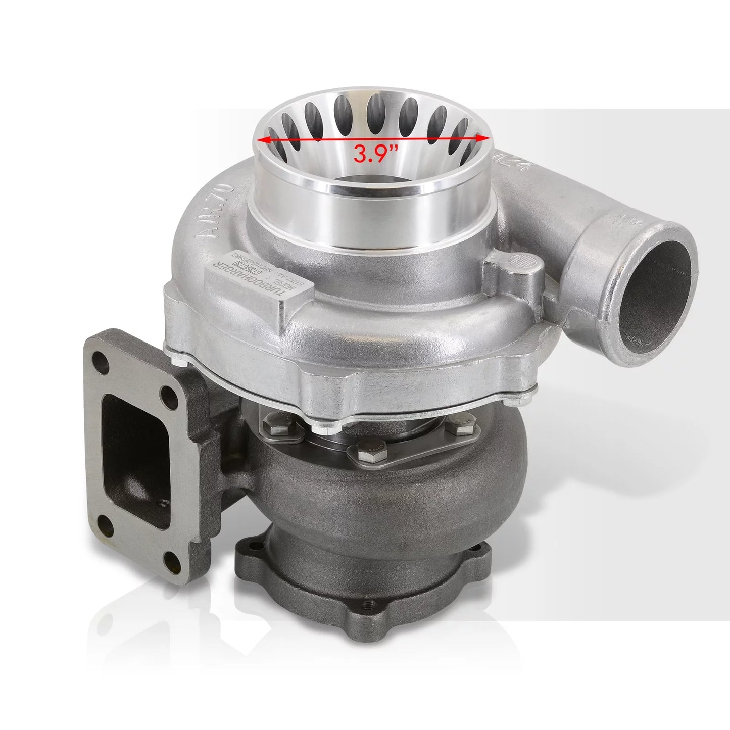 Oil GTX3582R Flange Car A/R GT30 AR Turbocharger Boost Anti-Surge Compatible/Replacement For GT3582 Charger Turbine 4-Bolt Cooled GT35 & Distributors Turbo Compressor 0.82 0.70 AJP Water Universal T3