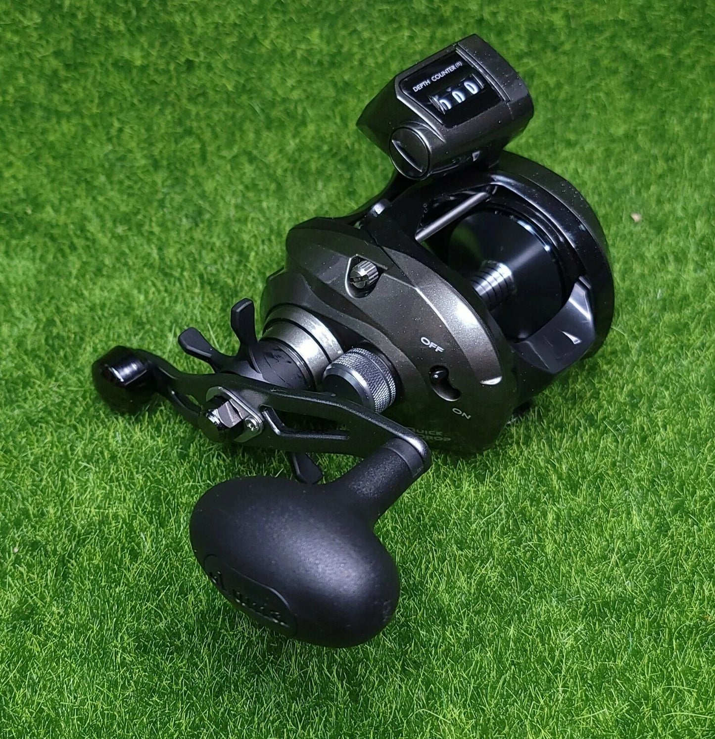 Cv-354dlx Line Fishing Reel Counter Low Okuma Profile Hand Convector Left