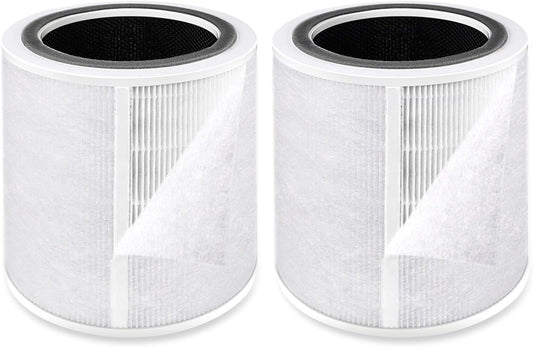 400s Core Pack Activated Purifier, Carbon H13 Levoit 400S (LRF-C401-WUS) core Part Core HEPA White 400s 2 Replace Air for 400s-rf Compatible Filter Replacement with Levoit Homeland Goods