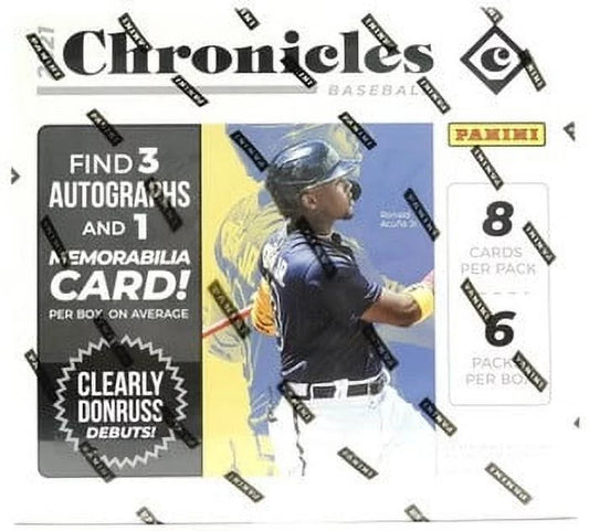 Box Baseball Chronicles Panini Hobby 2021