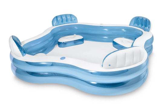 56475EP Swim Center 26" X Inflatable Pool Intex Family Lounge X 90" 90"