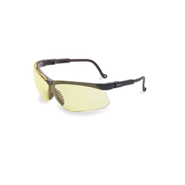 Amber Safety UD Glasses Black & Genesis Uvex